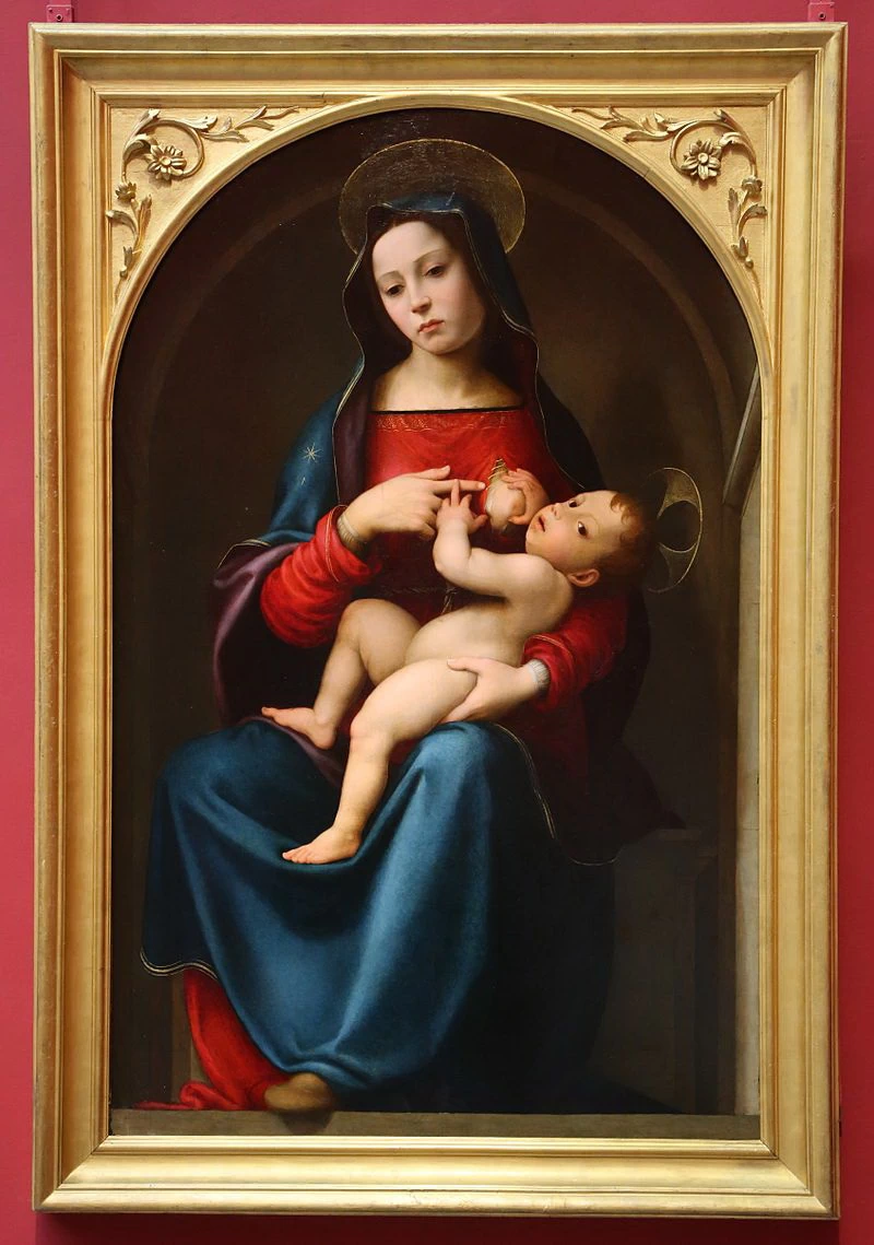 Madonna col Bambino, o Madonna del latte - Uffizi, Firenze